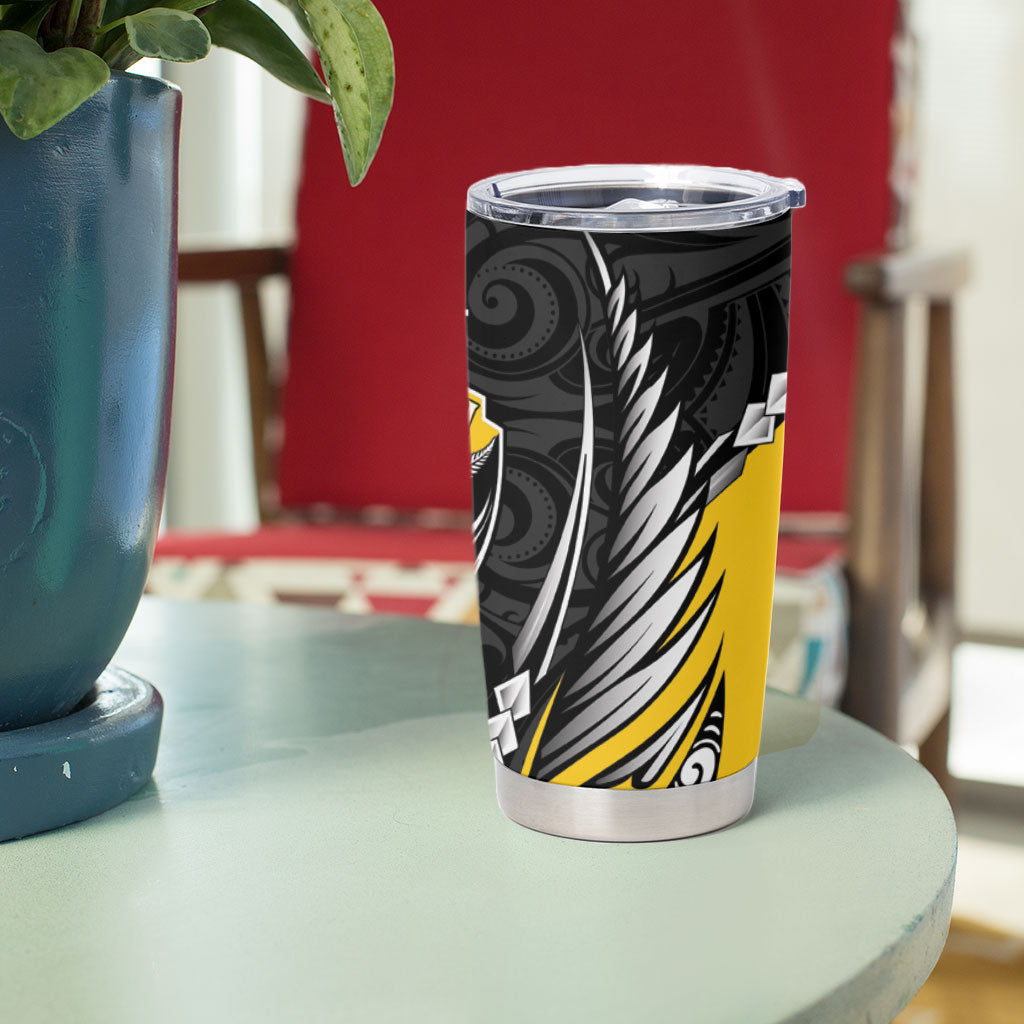 Wellington 2026 Rugby Custom Tumbler Cup NZ Maori Silver Fern