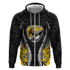 Wellington 2026 Rugby Custom Zip Hoodie NZ Maori Silver Fern