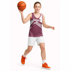 Burleigh Rugby Custom Basketball Jersey Go Bears Maroon Aboriginal Art - Aussie Hoodie