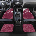 Burleigh Rugby Custom Car Mats Go Bears Maroon Aboriginal Art - Aussie Hoodie