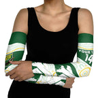 Ipswich Rugby Custom Arm Sleeves Go Jets Aboriginal Art - Aussie Hoodie