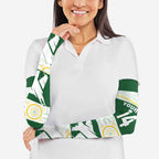 Ipswich Rugby Custom Arm Sleeves Go Jets Aboriginal Art - Aussie Hoodie
