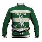 Ipswich Rugby Custom Baseball Jacket Go Jets Aboriginal Art - Aussie Hoodie