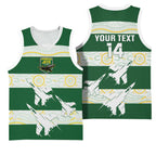 Ipswich Rugby Custom Basketball Jersey Go Jets Aboriginal Art - Aussie Hoodie
