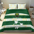 Ipswich Rugby Custom Bedding Set Go Jets Aboriginal Art - Aussie Hoodie