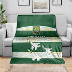 Ipswich Rugby Custom Blanket Go Jets Aboriginal Art - Aussie Hoodie