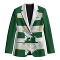 Ipswich Rugby Custom Blazer Go Jets Aboriginal Art - Aussie Hoodie