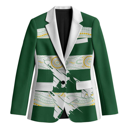 Ipswich Rugby Custom Blazer Go Jets Aboriginal Art - Aussie Hoodie