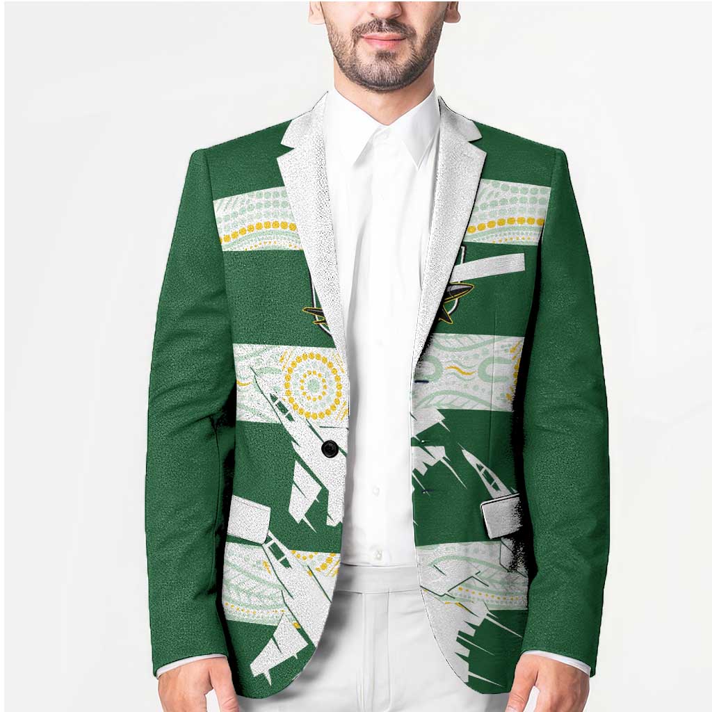 Ipswich Rugby Custom Blazer Go Jets Aboriginal Art - Aussie Hoodie