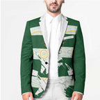 Ipswich Rugby Custom Blazer Go Jets Aboriginal Art - Aussie Hoodie