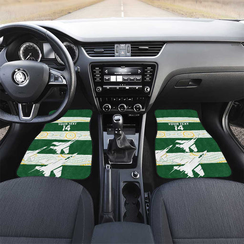 Ipswich Rugby Custom Car Mats Go Jets Aboriginal Art - Aussie Hoodie