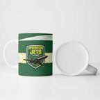 Ipswich Rugby Custom Ceramic Mug Go Jets Aboriginal Art - Aussie Hoodie