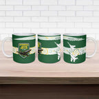 Ipswich Rugby Custom Ceramic Mug Go Jets Aboriginal Art - Aussie Hoodie