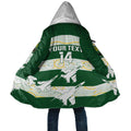 Ipswich Rugby Custom Cloak Go Jets Aboriginal Art - Aussie Hoodie