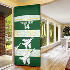 Ipswich Rugby Custom Door Cover Go Jets Aboriginal Art - Aussie Hoodie