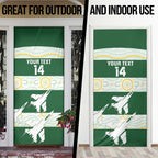 Ipswich Rugby Custom Door Cover Go Jets Aboriginal Art - Aussie Hoodie