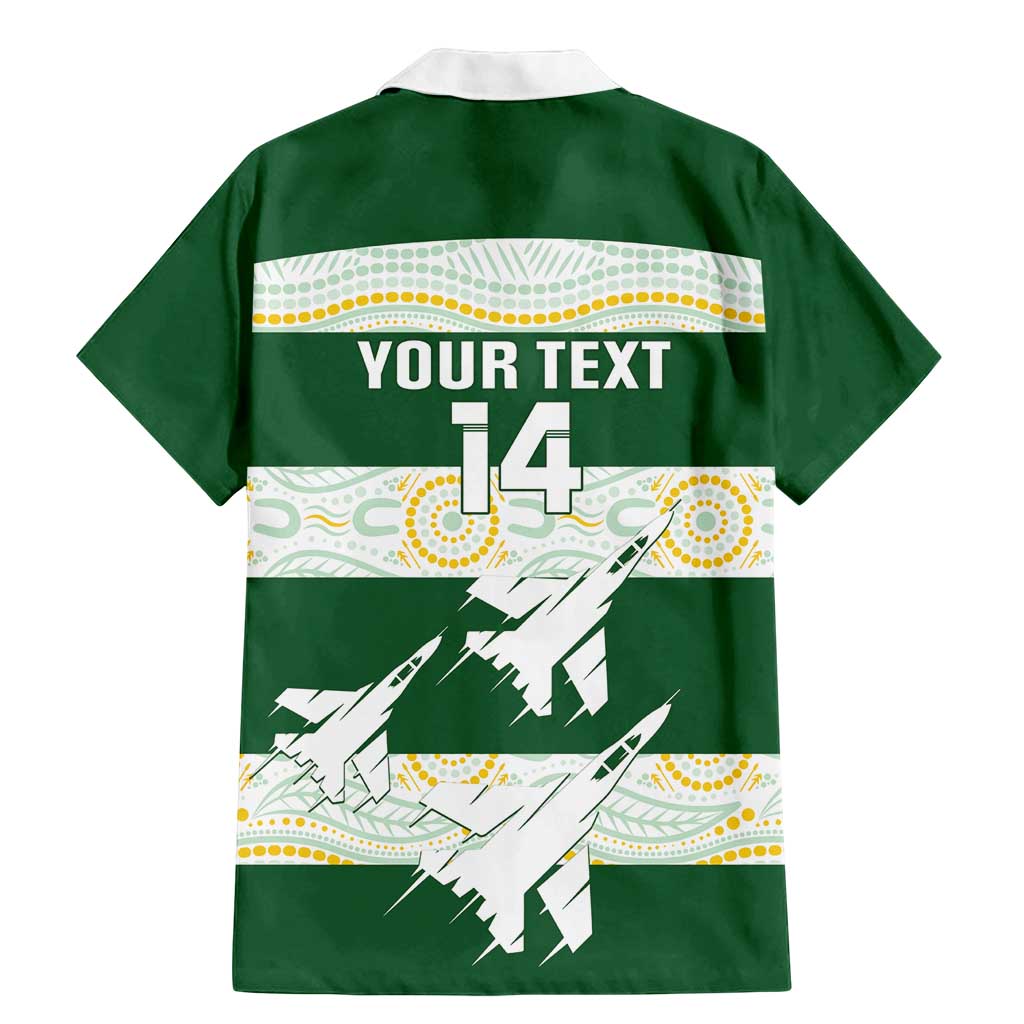 Ipswich Rugby Custom Family Matching Mermaid Dress and Hawaiian Shirt Go Jets Aboriginal Art - Aussie Hoodie