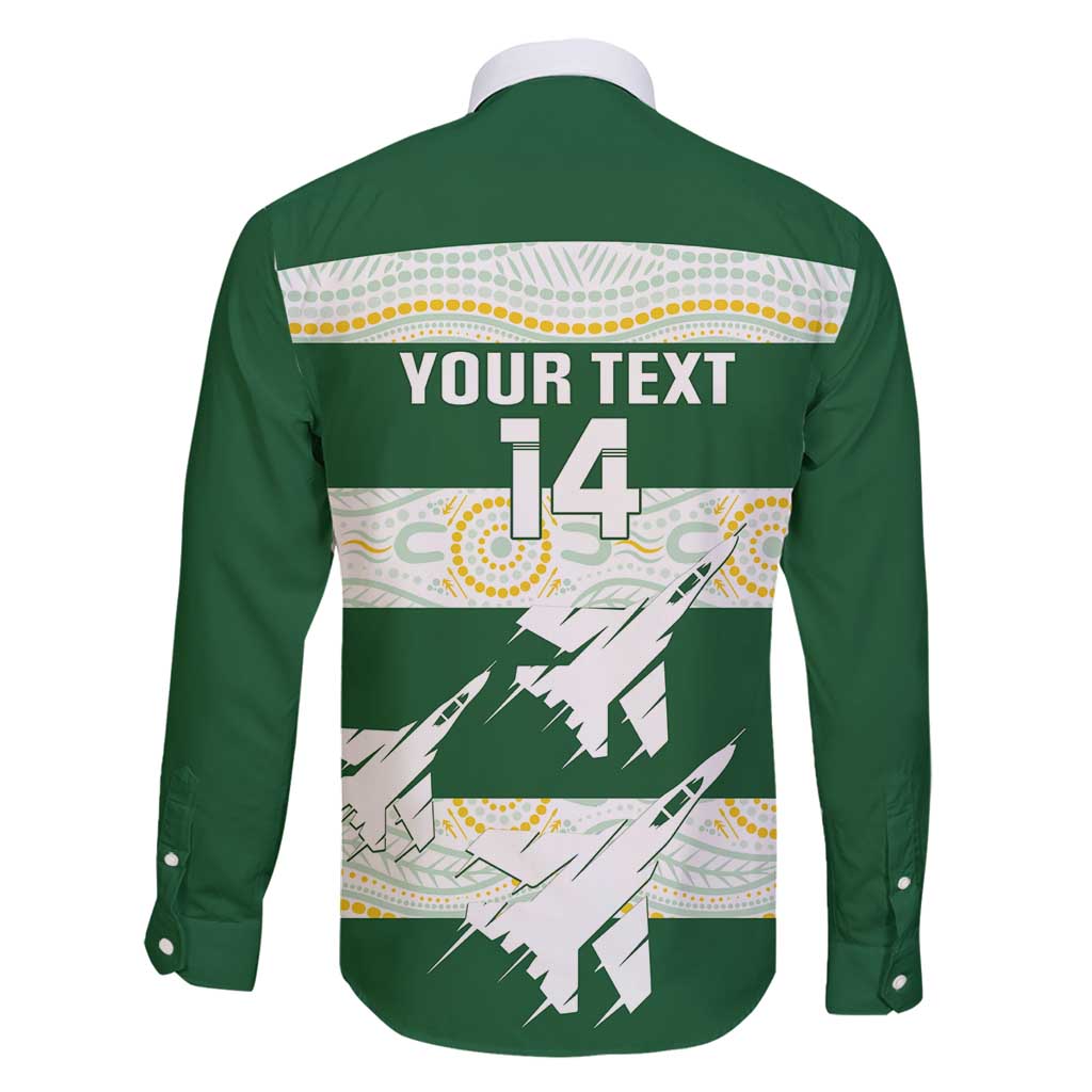Ipswich Rugby Custom Family Matching Mermaid Dress and Hawaiian Shirt Go Jets Aboriginal Art - Aussie Hoodie