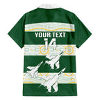Ipswich Rugby Custom Family Matching Short Sleeve Bodycon Dress and Hawaiian Shirt Go Jets Aboriginal Art - Aussie Hoodie