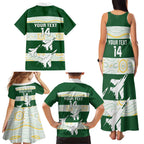 Ipswich Rugby Custom Family Matching Tank Maxi Dress and Hawaiian Shirt Go Jets Aboriginal Art - Aussie Hoodie