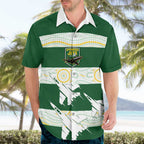 Ipswich Rugby Custom Hawaiian Shirt Go Jets Aboriginal Art - Aussie Hoodie