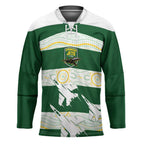 Ipswich Rugby Custom Hockey Jersey Go Jets Aboriginal Art - Aussie Hoodie
