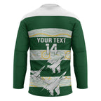 Ipswich Rugby Custom Hockey Jersey Go Jets Aboriginal Art - Aussie Hoodie