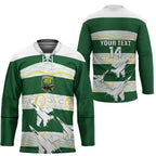 Ipswich Rugby Custom Hockey Jersey Go Jets Aboriginal Art - Aussie Hoodie
