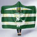 Ipswich Rugby Custom Hooded Blanket Go Jets Aboriginal Art - Aussie Hoodie