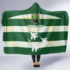 Ipswich Rugby Custom Hooded Blanket Go Jets Aboriginal Art - Aussie Hoodie