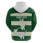 Ipswich Rugby Custom Hoodie Go Jets Aboriginal Art - Aussie Hoodie