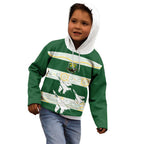 Ipswich Rugby Custom Kid Hoodie Go Jets Aboriginal Art - Aussie Hoodie