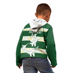 Ipswich Rugby Custom Kid Hoodie Go Jets Aboriginal Art - Aussie Hoodie