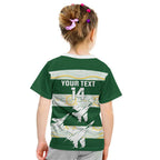 Ipswich Rugby Custom Kid T Shirt Go Jets Aboriginal Art - Aussie Hoodie