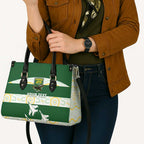Ipswich Rugby Custom Leather Bag Go Jets Aboriginal Art - Aussie Hoodie