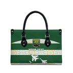 Ipswich Rugby Custom Leather Bag Go Jets Aboriginal Art - Aussie Hoodie