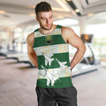 Ipswich Rugby Custom Men Tank Top Go Jets Aboriginal Art - Aussie Hoodie