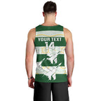 Ipswich Rugby Custom Men Tank Top Go Jets Aboriginal Art - Aussie Hoodie