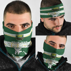 Ipswich Rugby Custom Neck Gaiter Go Jets Aboriginal Art - Aussie Hoodie