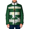 Ipswich Rugby Custom Padded Jacket Go Jets Aboriginal Art - Aussie Hoodie