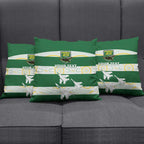 Ipswich Rugby Custom Pillow Cover Go Jets Aboriginal Art - Aussie Hoodie