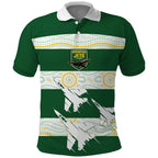 Ipswich Rugby Custom Polo Shirt Go Jets Aboriginal Art - Aussie Hoodie