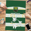 Ipswich Rugby Custom Puzzle Go Jets Aboriginal Art - Aussie Hoodie