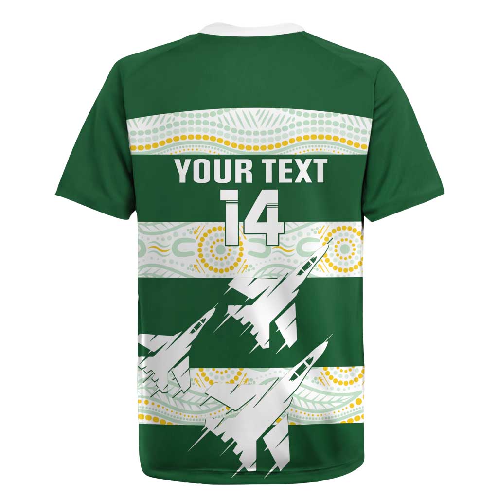 Ipswich Rugby Custom Rugby Jersey Go Jets Aboriginal Art - Aussie Hoodie