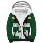 Ipswich Rugby Custom Sherpa Hoodie Go Jets Aboriginal Art - Aussie Hoodie