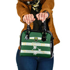 Ipswich Rugby Custom Shoulder Handbag Go Jets Aboriginal Art - Aussie Hoodie