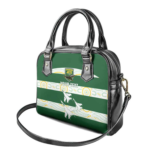 Ipswich Rugby Custom Shoulder Handbag Go Jets Aboriginal Art - Aussie Hoodie