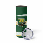Ipswich Rugby Custom Skinny Tumbler Go Jets Aboriginal Art - Aussie Hoodie