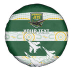 Ipswich Rugby Custom Spare Tire Cover Go Jets Aboriginal Art - Aussie Hoodie