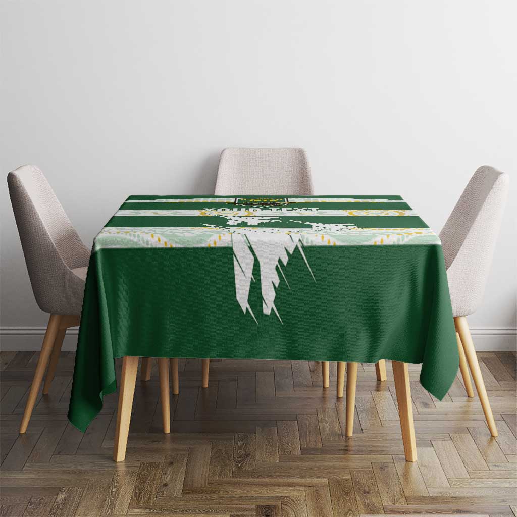 Ipswich Rugby Custom Tablecloth Go Jets Aboriginal Art - Aussie Hoodie